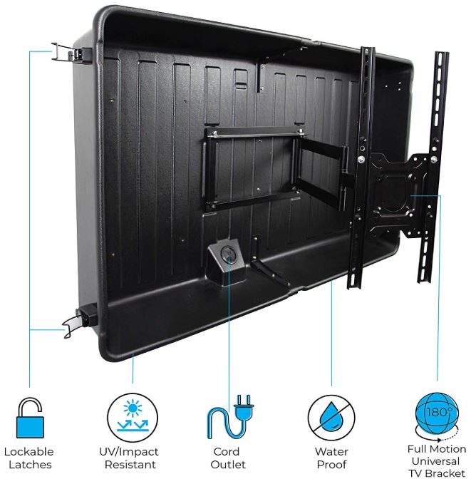 Storm Shell Outdoor TV Enclosure