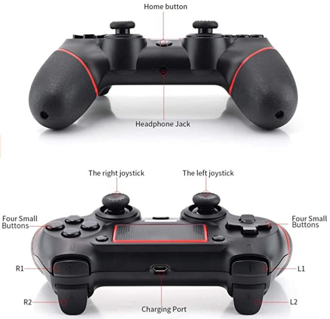 Jusubb无线PS4控制器
